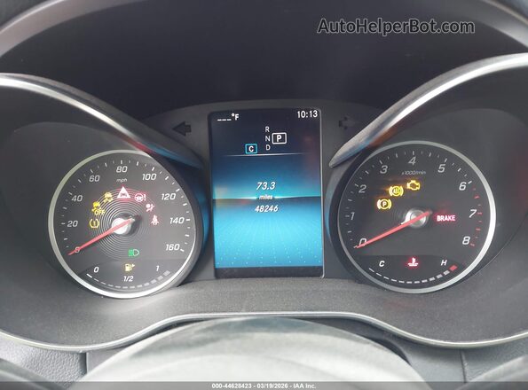W1KWF8EB3LR572140 2020 MERCEDES-BENZ C-CLASS Black Vista de los asientos traseros