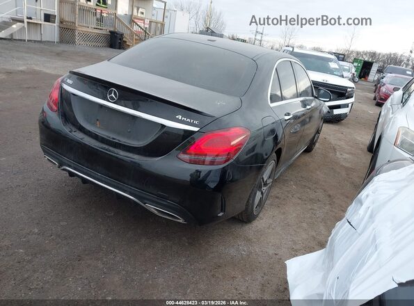 W1KWF8EB3LR572140 2020 MERCEDES-BENZ C-CLASS Black Trasero derecho