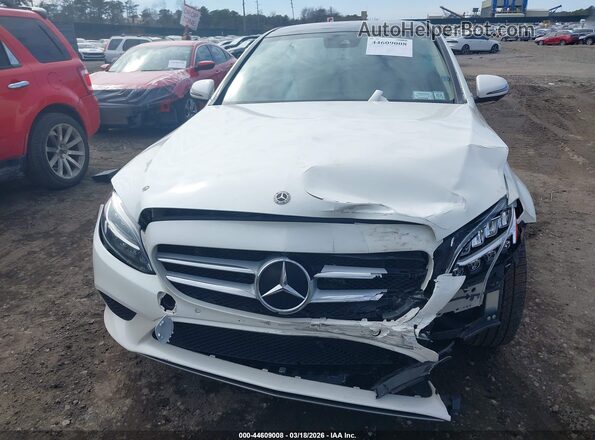 W1KWF8EB4MR621153 2021 MERCEDES-BENZ C-CLASS White Вид спереду