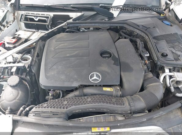 W1KWF8EB4MR621153 2021 MERCEDES-BENZ C-CLASS White Вид ззаду