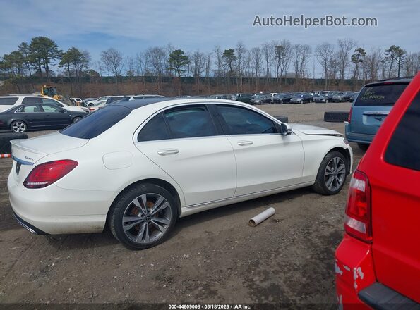 W1KWF8EB4MR621153 2021 MERCEDES-BENZ C-CLASS White Вид задньої частини салону