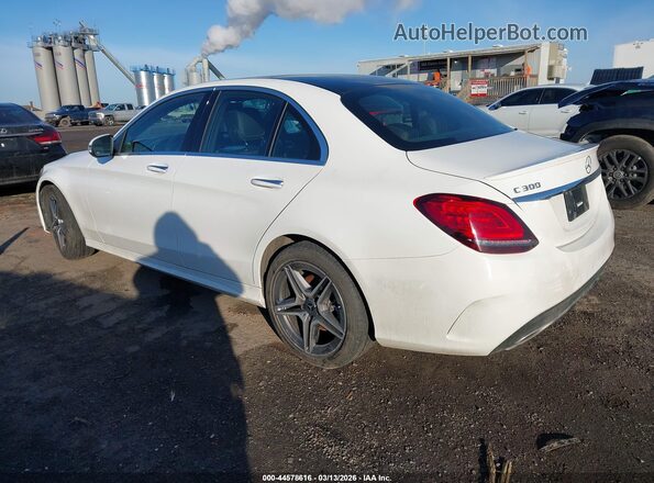 W1KWF8EB6MR638536 2021 MERCEDES-BENZ C-CLASS White Հետևի ձախ