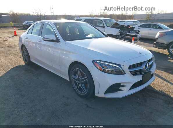 W1KWF8EB6MR638536 2021 MERCEDES-BENZ C-CLASS White Դիմացի տեսք