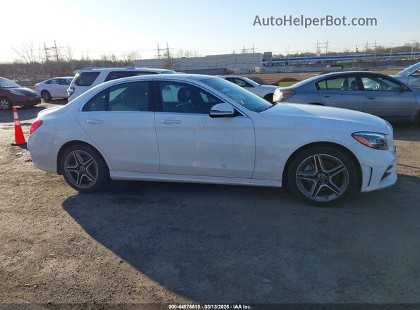 W1KWF8EB6MR638536 2021 MERCEDES-BENZ C-CLASS White Սալոնի հետևի տեսք