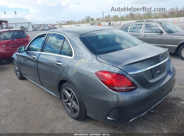 W1KWF8EB8MR634181 2021 MERCEDES-BENZ C-CLASS Gray უკანა მარცხენა