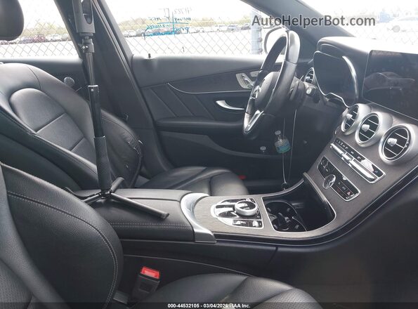 W1KWF8EB8MR634181 2021 MERCEDES-BENZ C-CLASS Gray წინა სალონის ხედი