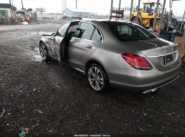 W1KWF8EB8MR638344 2021 MERCEDES-BENZ C-CLASS Бежевый Задняя левая четверть
