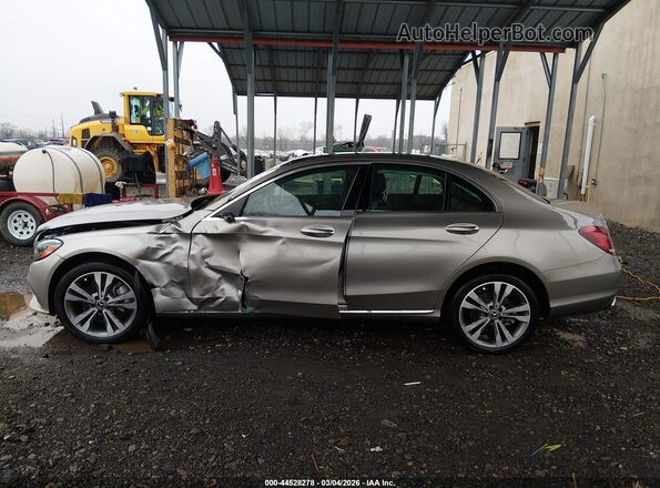 W1KWF8EB8MR638344 2021 MERCEDES-BENZ C-CLASS Бежевый Вид задней части салона