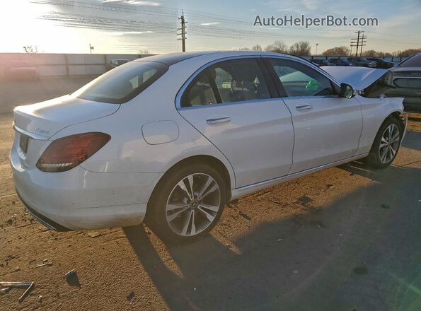 W1KWF8EB8MR649277 2021 MERCEDES-BENZ C White Задня права чверть