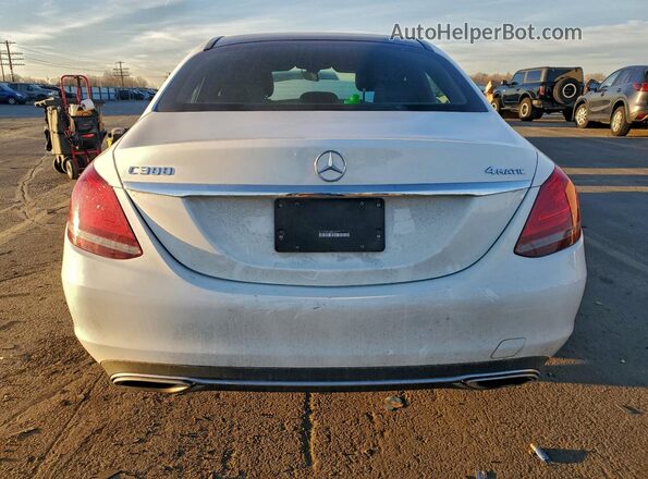 W1KWF8EB8MR649277 2021 MERCEDES-BENZ C White Вид ззаду