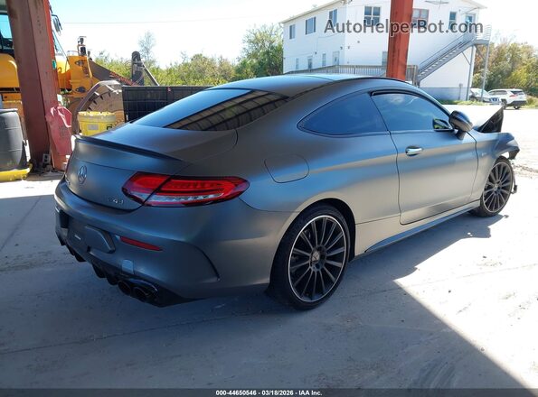 W1KWJ6EB3MG104313 2021 MERCEDES-BENZ AMG C 43 Gray უკანა მარჯვენა