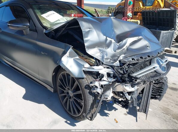 W1KWJ6EB3MG104313 2021 MERCEDES-BENZ AMG C 43 Gray წინა ხედი