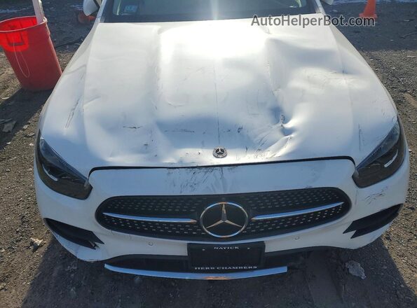W1KZF5KB1MB000302 2021 MERCEDES-BENZ E White Vista interior trasera
