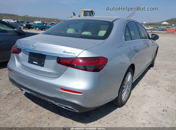 W1KZF5KB2NB032449 2022 MERCEDES-BENZ E-CLASS Silver 