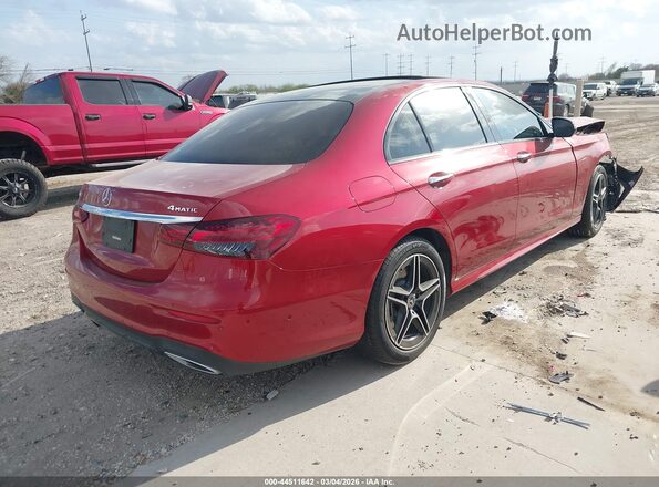 W1KZF5KB5PB184048 2023 MERCEDES-BENZ E-CLASS Red Trasero derecho