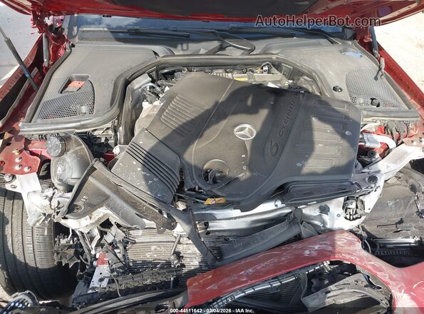 W1KZF5KB5PB184048 2023 MERCEDES-BENZ E-CLASS Red Vista trasera
