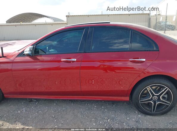 W1KZF5KB5PB184048 2023 MERCEDES-BENZ E-CLASS Red Vista interior de 360 grados