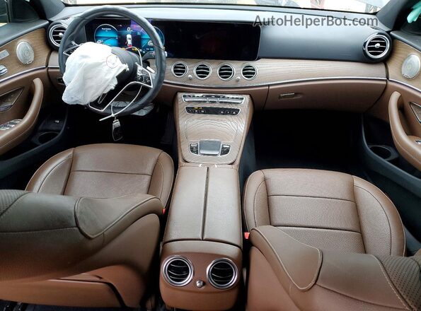 W1KZF5KB9NB034599 2022 MERCEDES-BENZ E Black Dashboard view