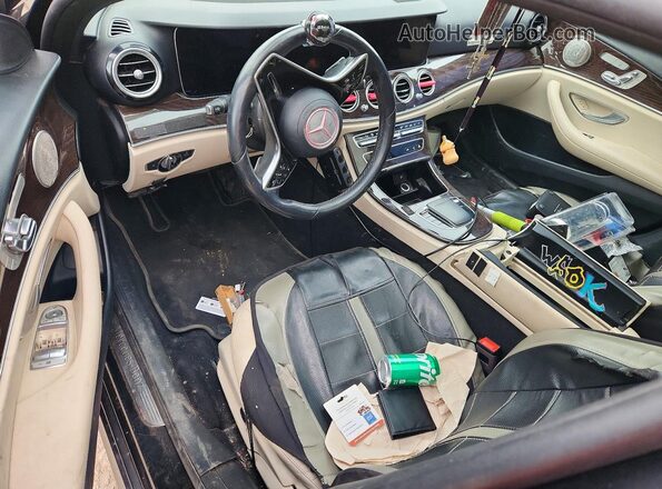 W1KZF5KBXMA934657 2021 MERCEDES-BENZ E Черный Вид панели приборов