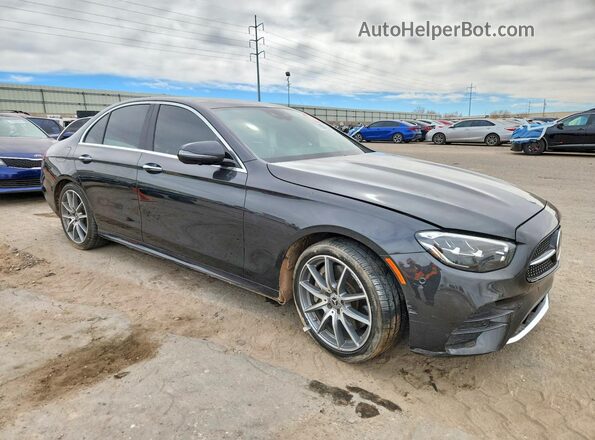 W1KZF5KBXMA934657 2021 MERCEDES-BENZ E Черный Передняя правая четверть