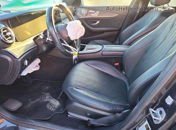 W1KZF8DB0MA905652 2021 MERCEDES-BENZ E Black წინა სალონის ხედი