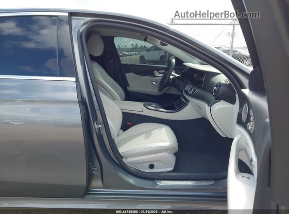 W1KZF8DB1MA969229 2021 MERCEDES-BENZ E-CLASS Gray წინა სალონის ხედი