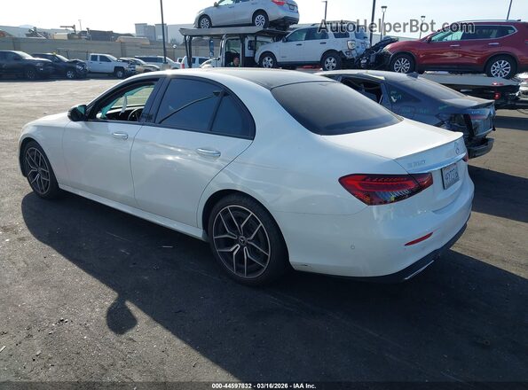 W1KZF8DB2NB070276 2022 MERCEDES-BENZ E-CLASS White Задня ліва чверть