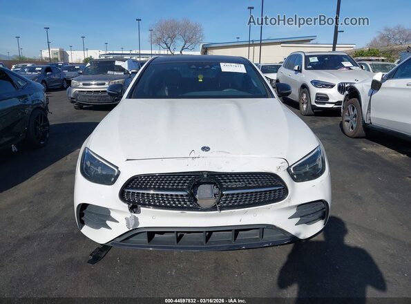 W1KZF8DB2NB070276 2022 MERCEDES-BENZ E-CLASS White Вид щитка приладів
