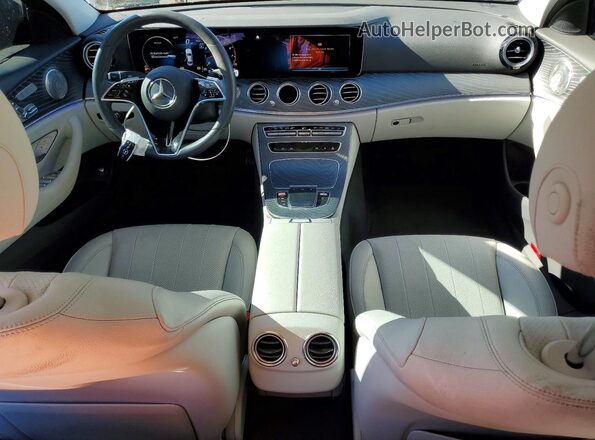 W1KZF8DB3PB125286 2023 MERCEDES-BENZ E Blue Dashboard view