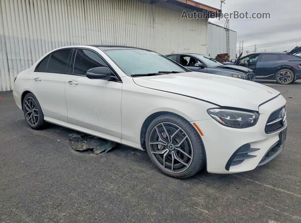 W1KZF8DB4PB101370 2023 MERCEDES-BENZ E Белый Передняя правая четверть