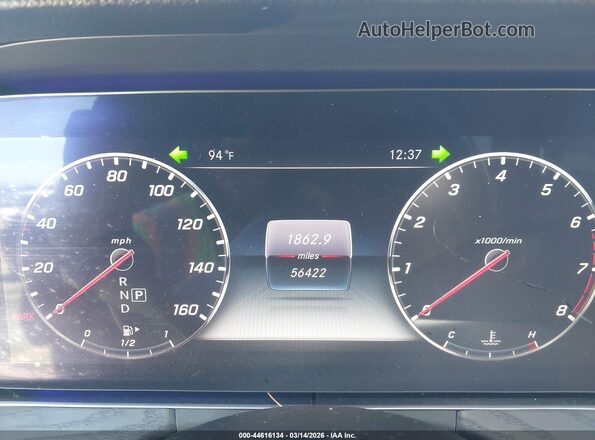 W1KZF8DB6LA821091 2020 MERCEDES-BENZ E-CLASS Black Widok tylnych siedzeń