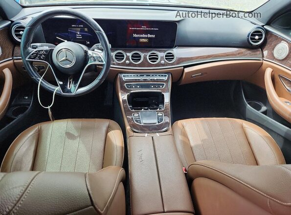 W1KZF8DB6MA956198 2021 MERCEDES-BENZ E Blue ხელსაწყოთა პანელის ხედი