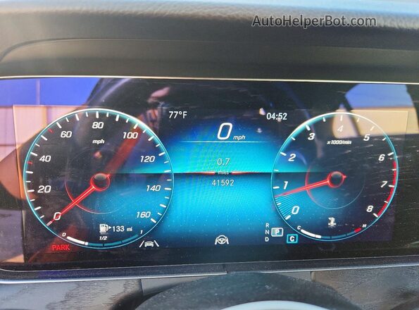 W1KZF8DB7MA970501 2021 MERCEDES-BENZ E Черный 