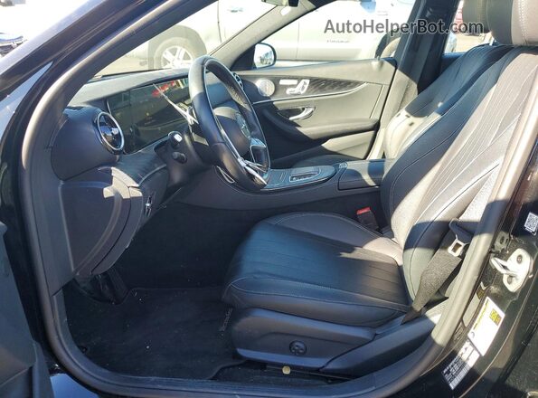 W1KZF8DB9MA922286 2021 MERCEDES-BENZ E Black Widok wnętrza z przodu