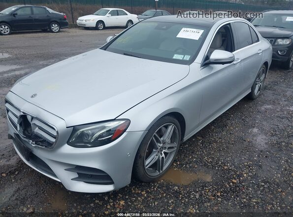W1KZF8EB2LA829994 2020 MERCEDES-BENZ E-CLASS Silver Առջևի ձախ երեք քառորդ տեսարան
