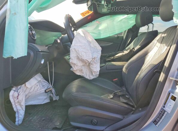 W1KZF8EB3MA879448 2021 MERCEDES-BENZ E Silver Widok wnętrza z przodu