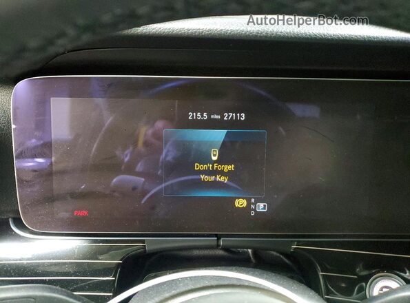 W1KZF8EB6PB187876 2023 MERCEDES-BENZ E Gray Вид щитка приладів