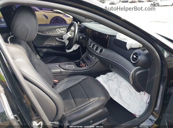 W1KZF8EB9MA949048 2021 MERCEDES-BENZ E-CLASS Black წინა სალონის ხედი