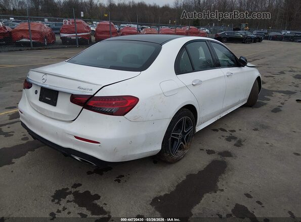 W1KZF8EB9MA980476 2021 MERCEDES-BENZ E-CLASS White უკანა მარჯვენა