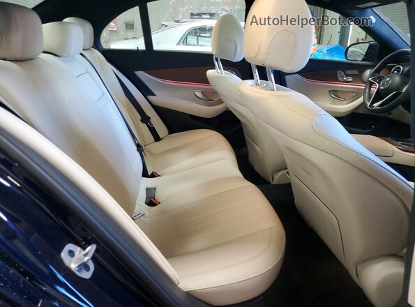 W1KZF8EB9PB189444 2023 MERCEDES-BENZ E Blue Rear seats view