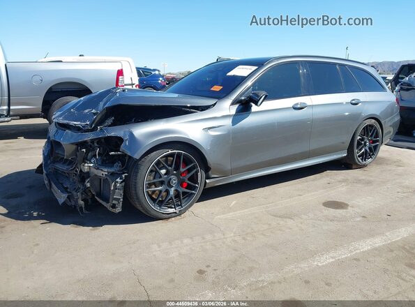 W1KZH8KBXLA805392 2020 MERCEDES-BENZ AMG E 63 Серебряный Передняя левая четверть