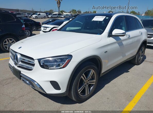 W1N0G5DB6LF775126 2020 MERCEDES-BENZ GLC 350E White წინა მარცხენა ხედი სამი მეოთხედიდან