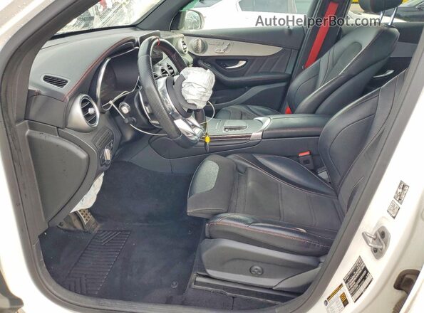 W1N0G6EBXMF950967 2021 MERCEDES-BENZ GLC-CLASS White Вид салону спереду
