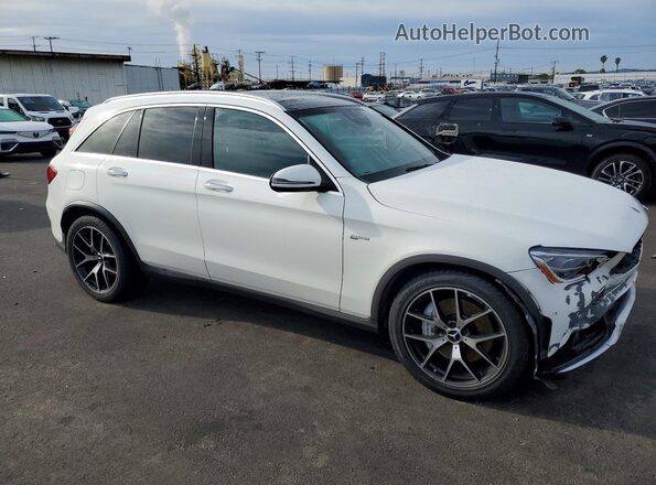 W1N0G6EBXMF950967 2021 MERCEDES-BENZ GLC-CLASS White Передня права чверть