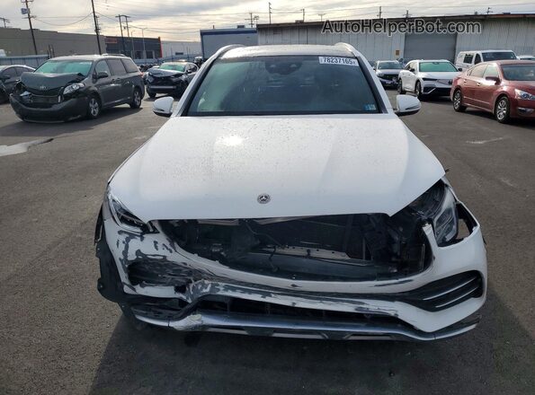 W1N0G6EBXMF950967 2021 MERCEDES-BENZ GLC-CLASS White Вид спереду