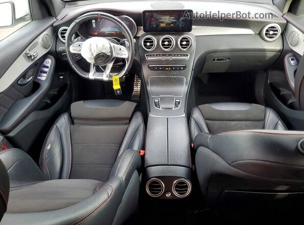 W1N0G6EBXMF950967 2021 MERCEDES-BENZ GLC-CLASS White Вид панелі приладів