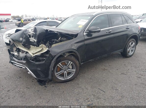 W1N0G8DB0MV266982 2021 MERCEDES-BENZ GLC 300 Black წინა მარცხენა ხედი სამი მეოთხედიდან