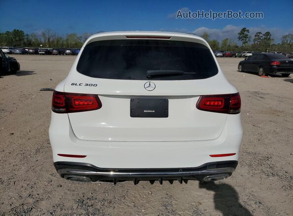 W1N0G8DB2MV318841 2021 MERCEDES-BENZ GLC-CLASS White Widok z tyłu