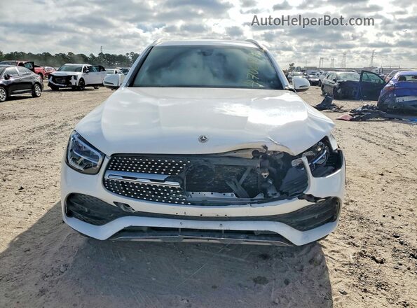 W1N0G8DB2MV318841 2021 MERCEDES-BENZ GLC-CLASS White Widok z przodu