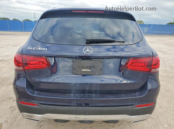 W1N0G8DB9MF967580 2021 MERCEDES-BENZ GLC-CLASS Blue Vista trasera